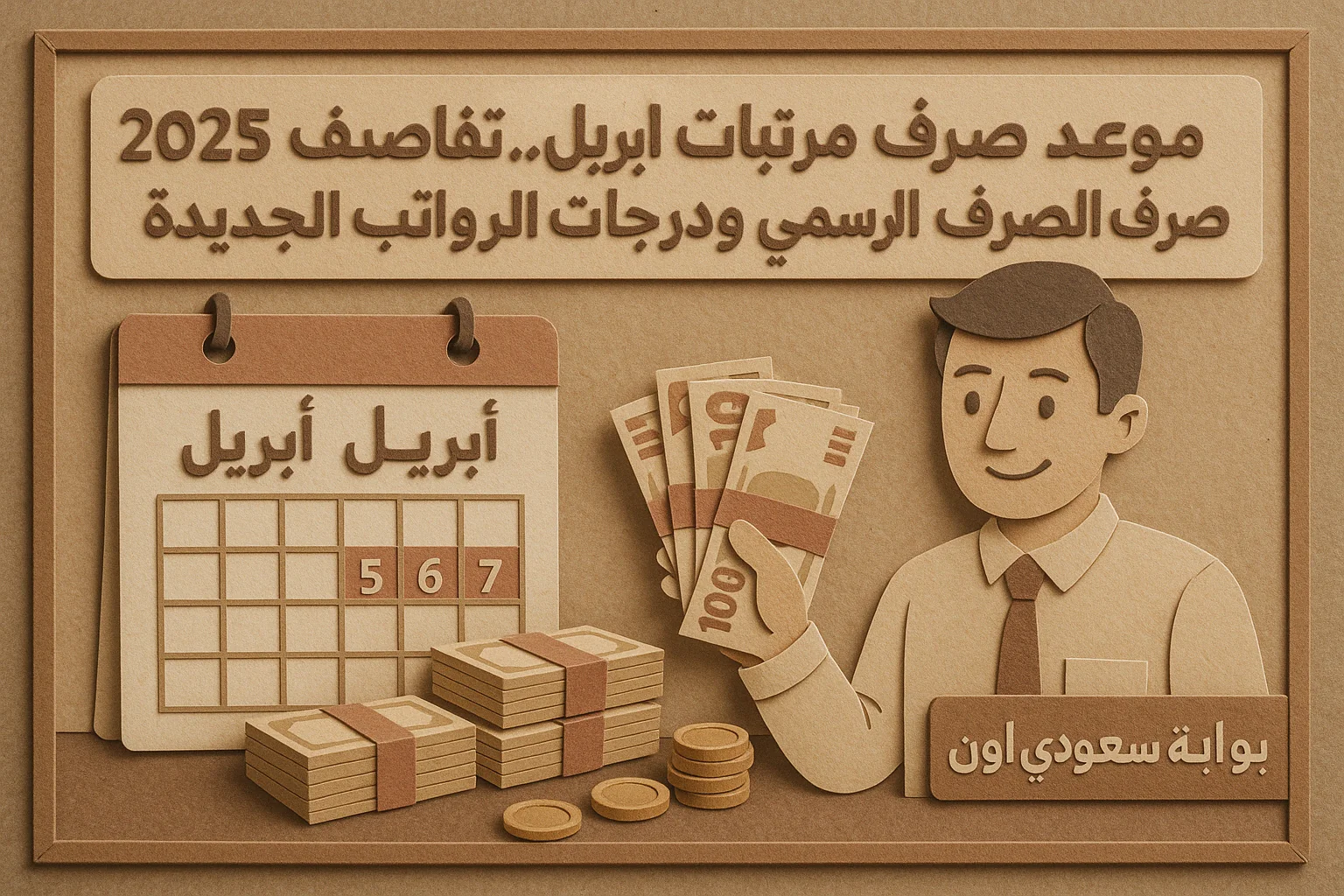 موعد صرف مرتبات ابريل 2025