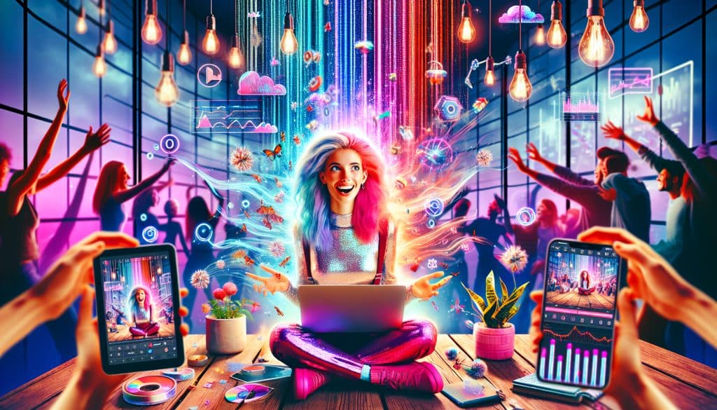 كيف تستخدم الذكاء الاصطناعي داخل تيك توك لإنشاء محتوى تريندي