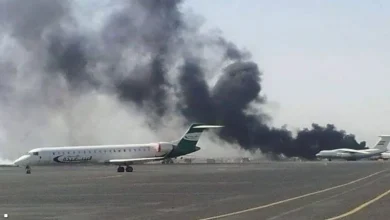 الاحتلال الاسرائيلي يبتدي ضرب مطار