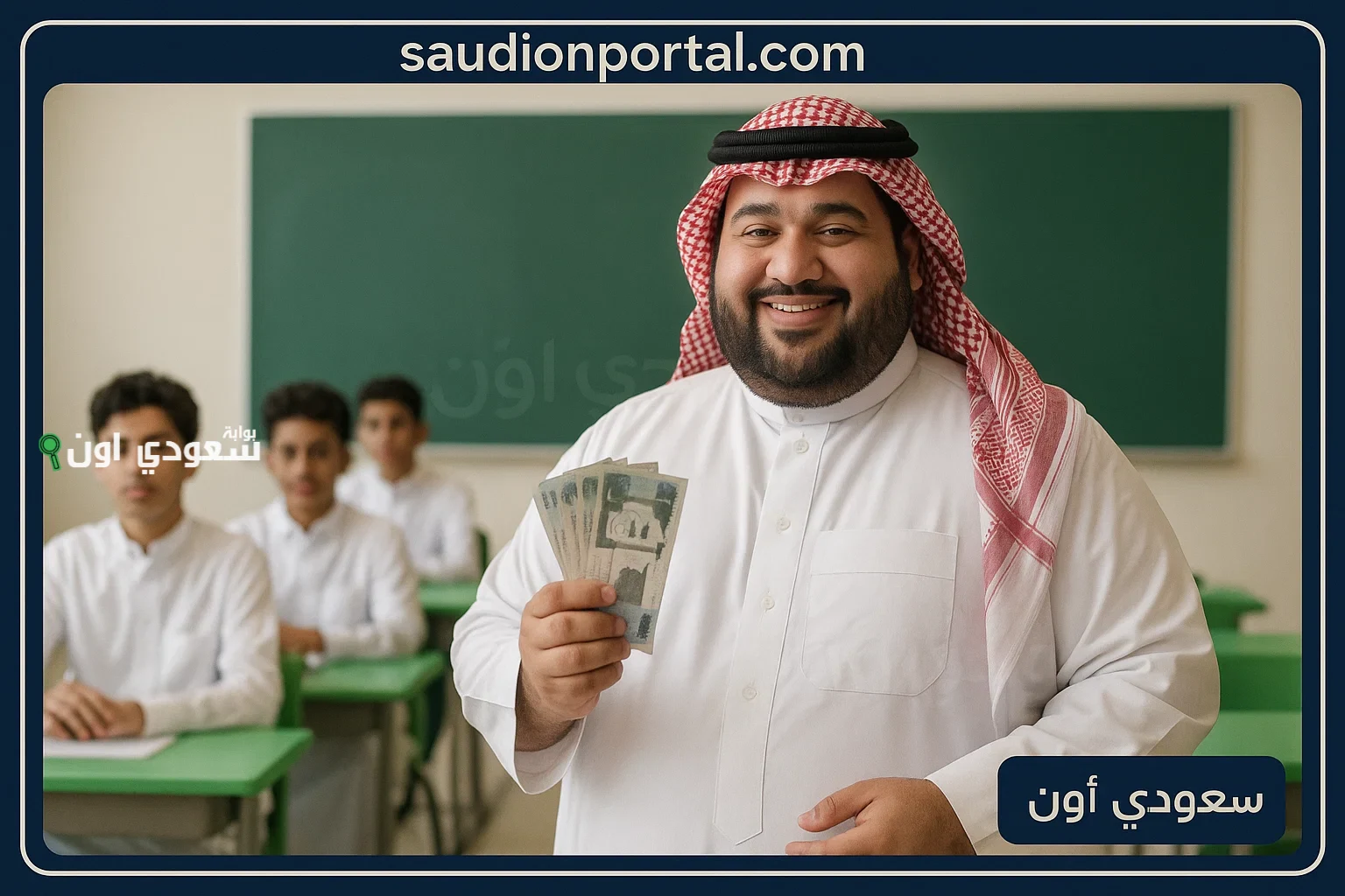 الصورة الرئيسية للمقال: رواتب المعلمين في السعودية 2025.. تفاصيل سلم الرواتب الجديد حسب التعديلات الأخيرة