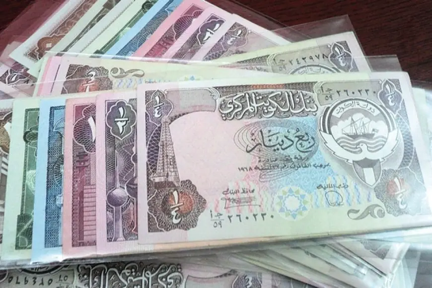 سعر الدينار الكويتي اليوم في البنك المركزي