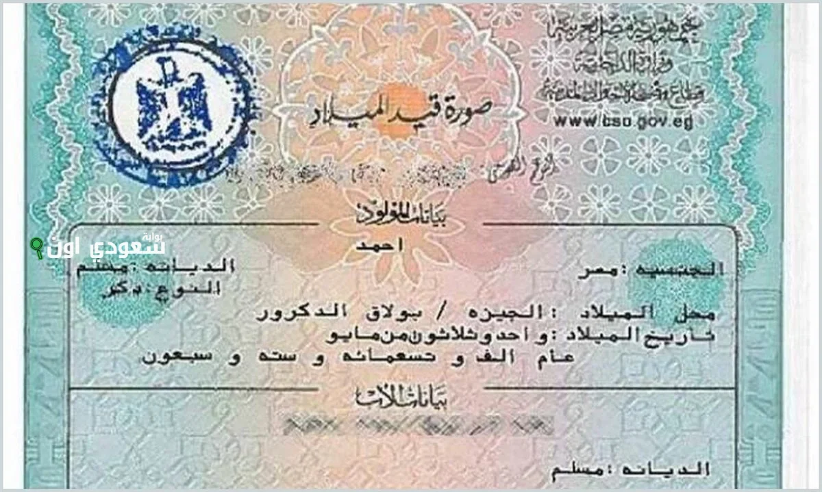 خطوات إصدار شهادة الميلاد الرقمية للأسر الحاضنة