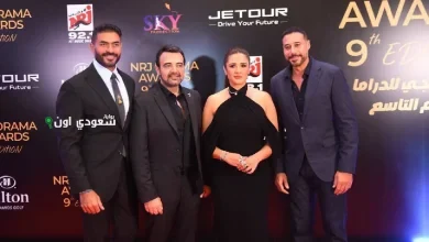 تكريم ياسمين عبد العزيز في حفل جوائز كأس إنرجي للدراما