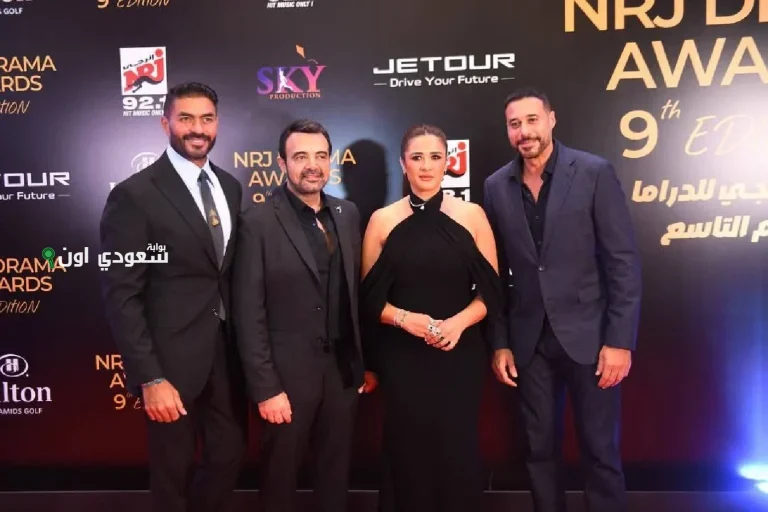 تكريم ياسمين عبد العزيز في حفل جوائز كأس إنرجي للدراما