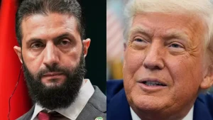 الرئيس الأمريكي يعبر عن رأيه في نتائج لقاء الشرع