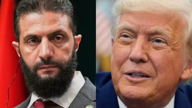 الرئيس الأمريكي يعبر عن رأيه في نتائج لقاء الشرع