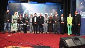 تكريم بشير الديك ومحمود قاسم وشيرى عادل