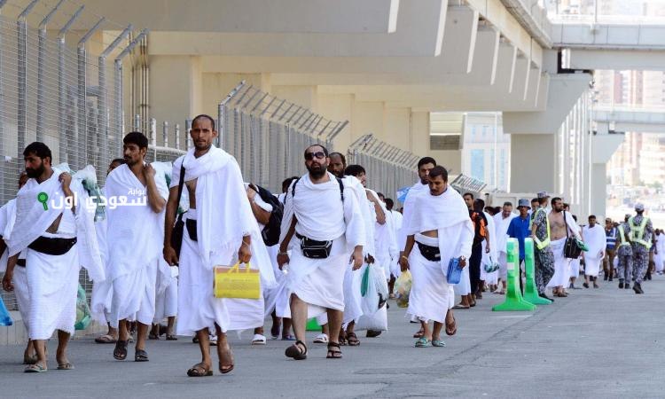 الحجاج القادمين من الخارج