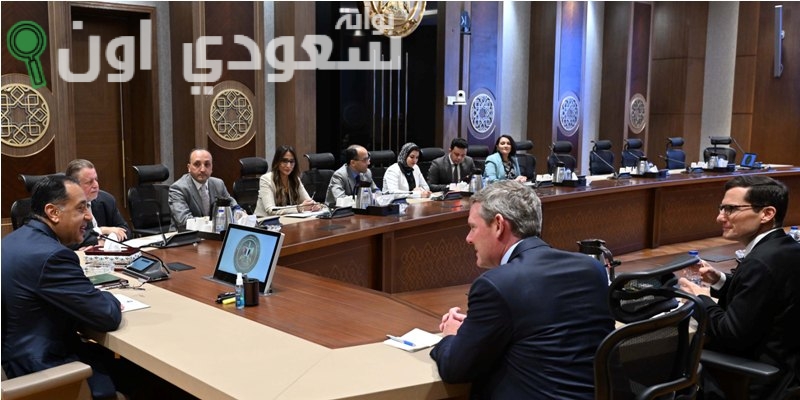 مصطفى مدبولي يستقبل رئيس