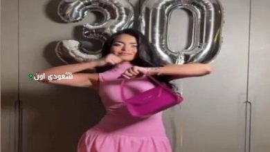 احتفلت الفنانة أسماء جلال