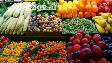 أسعار الخضار والفواكه في سوق العبور