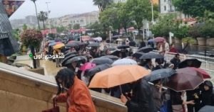 طوابير طويلة أمام بوابة عرض فيلم عائشة بمهرجان كان