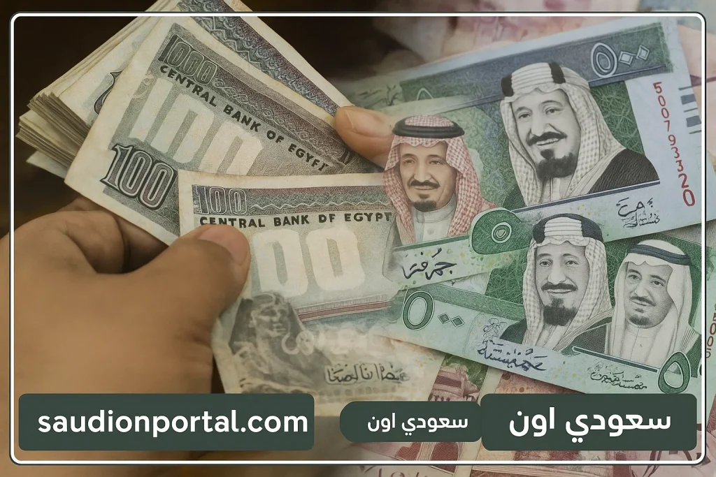 سعر الريال السعودي امام