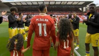 مكة وكيان يحتفلان مع محمد صلاح