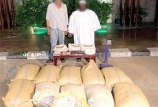ضبط 400 كجم من القات و200 ألف قرص مخدر في 4 مناطق