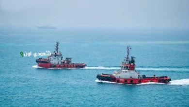 إنقاذ عشرة مصريين بعد جنوح وساطة بحرية في مياه البحر الأبيض المتوسط