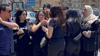 تشييع جنازة جدة وئام مجدى