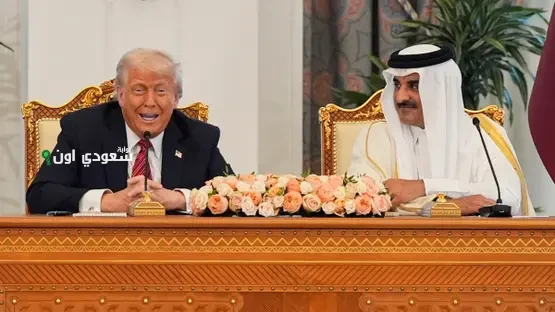 ترامب وأمير قطر