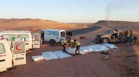 مصرع 11 مهاجراً سودانياً