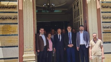 زيارة القنصل اليوناني للغرفة التجارية بالبحيرة