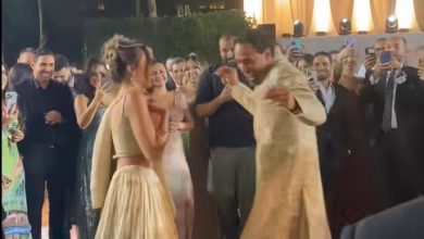 رامي عاشور يحتفل بزفافه بإطلاله هنديه
