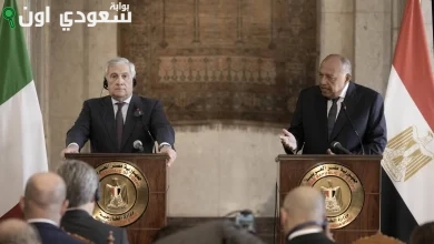 وزير خارجيه إيطاليا حل غزه مصري