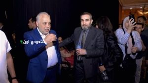 أشرف زكي ووفاء عامر