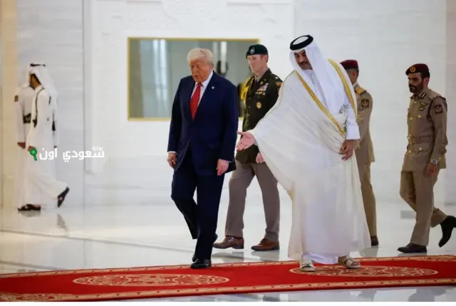 استقبال مثير لأمير قطر