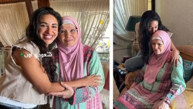 آية سماحة تقوم بزيارة مشيرة إسماعيل