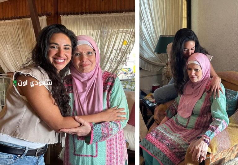 آية سماحة تقوم بزيارة مشيرة إسماعيل