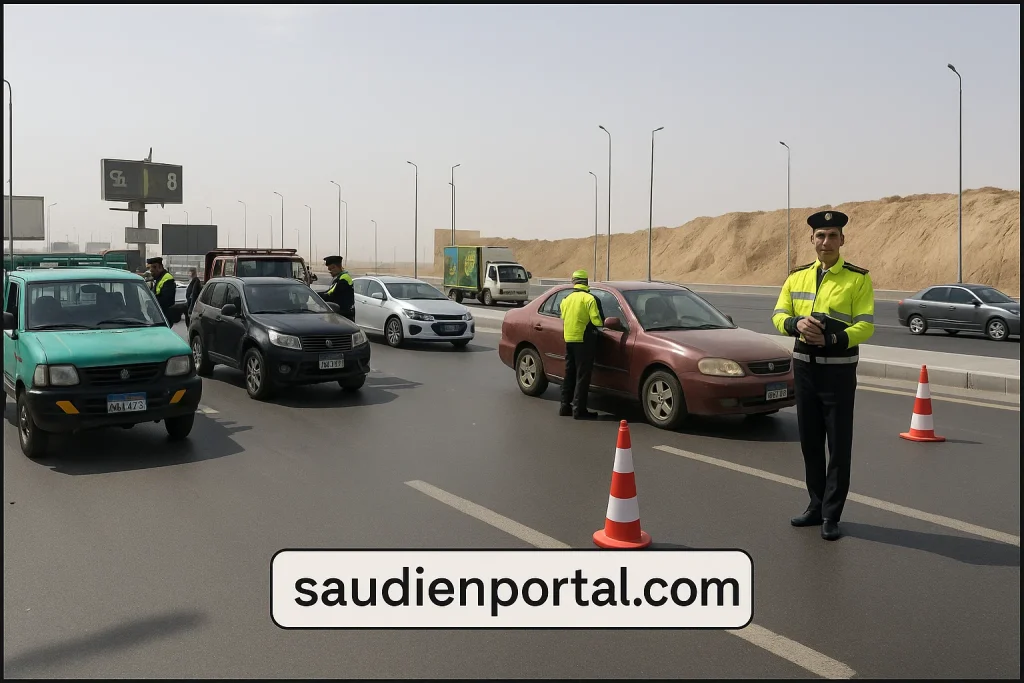 خطوات الاستعلام عن المخالفات