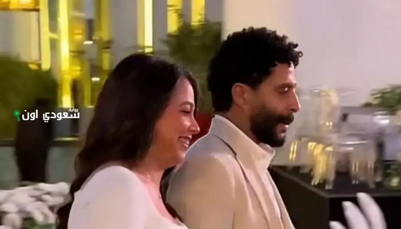 خطوبة مصطفى منصور وهايدي