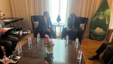 الخريجي يلتقي رئيس مفوضية الاتحاد الأفريقي