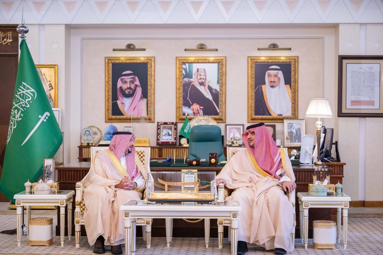 وزير الداخليه يزور القصيم