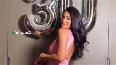 أسماء جلال تشعل أجواء عيد ميلادها الـ30