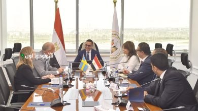 وزير الاستثمار يستقبل نظيره السويدي
