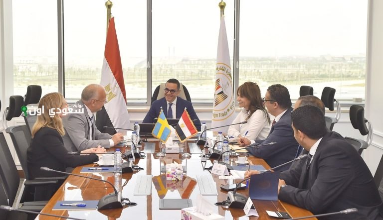 وزير الاستثمار يستقبل نظيره السويدي