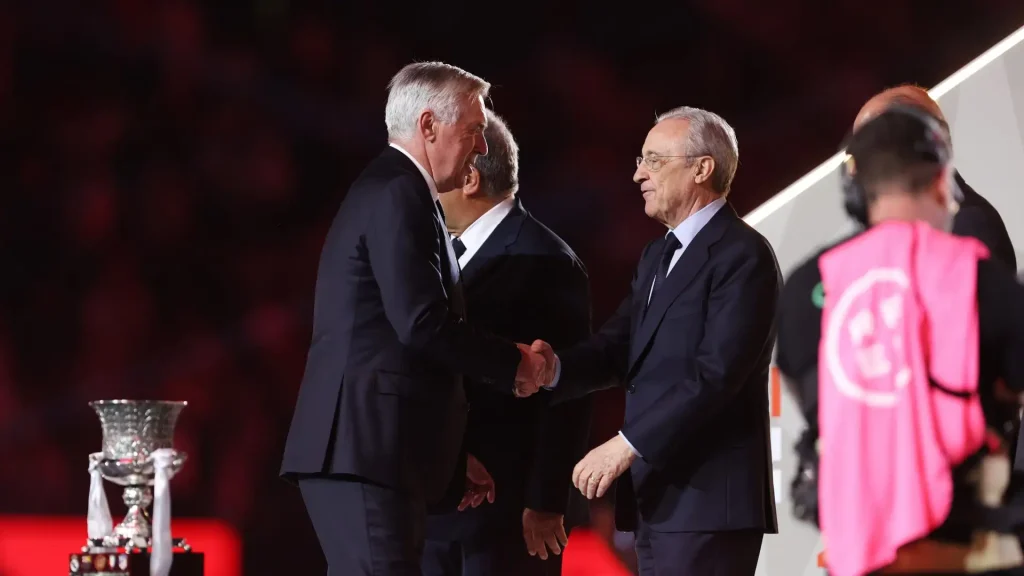 خلاف ريال مدريد وأنشيلوتي