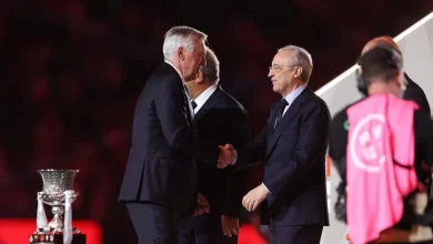 خلاف ريال مدريد وأنشيلوتي