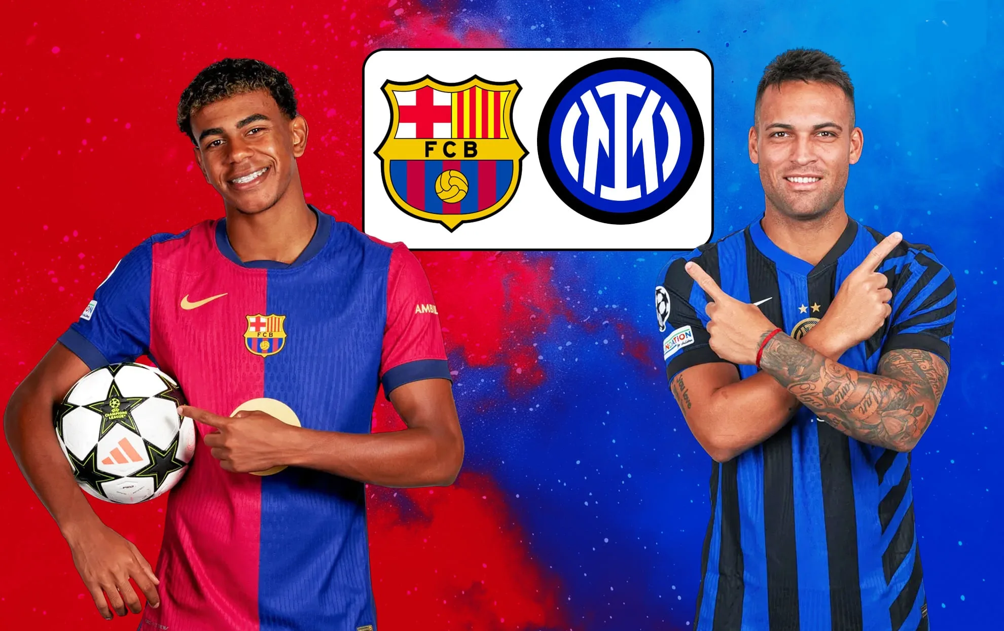 برشلونة والانتر