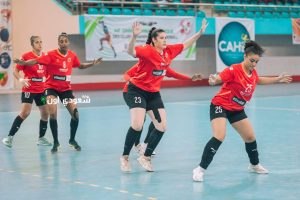 فريق كرة اليد للسيدات بالنادي الأهلي