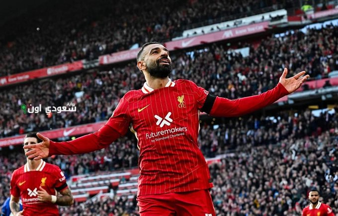 محمد صلاح يتصدر قائمة