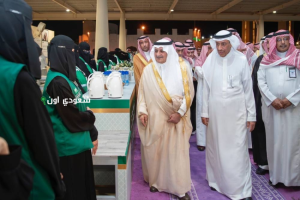 أمير تبوك يزور منفذ حالة عمار ويؤكد اعتزازه بـ 350 متطوعاً لخدمة الحجاج