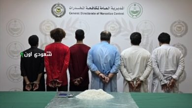 الشرطة في جدة ت apprehend مقيمين بتهمة ترويج 1 6 كيلوغرام من مادة شبو