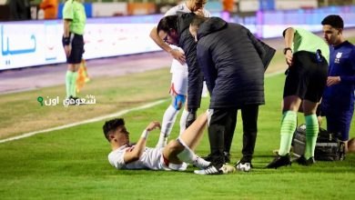 إصابة أحمد الجفالي