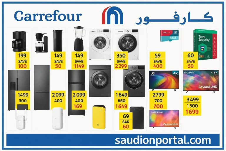 كارفور يشعل المنافسة في الأدوات المنزلية