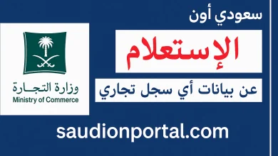 طريقة للاستعلام عن بيانات السجل التجاري