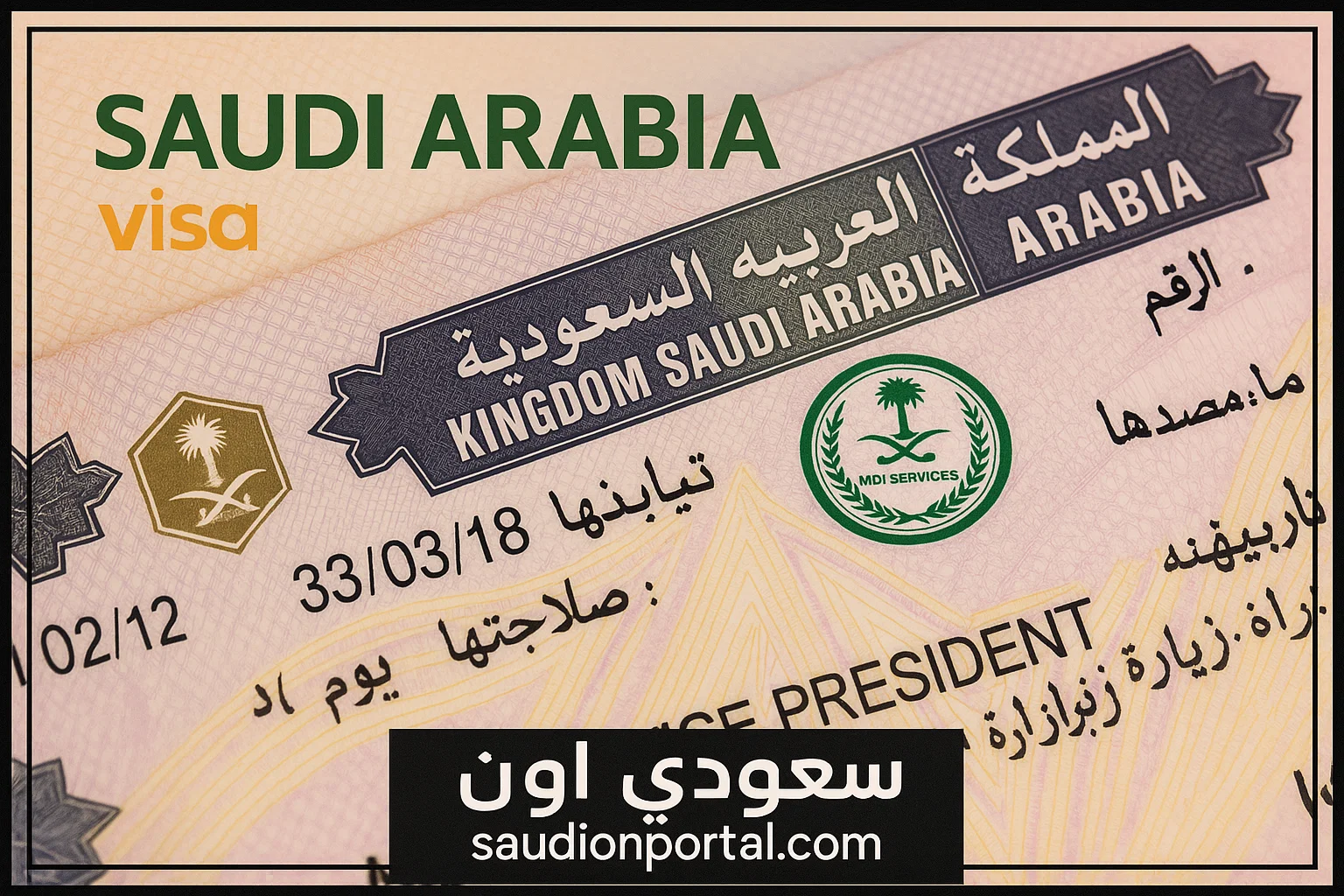 طريقة الحصول على تأشيرة الزيارة العائلية في السعودية