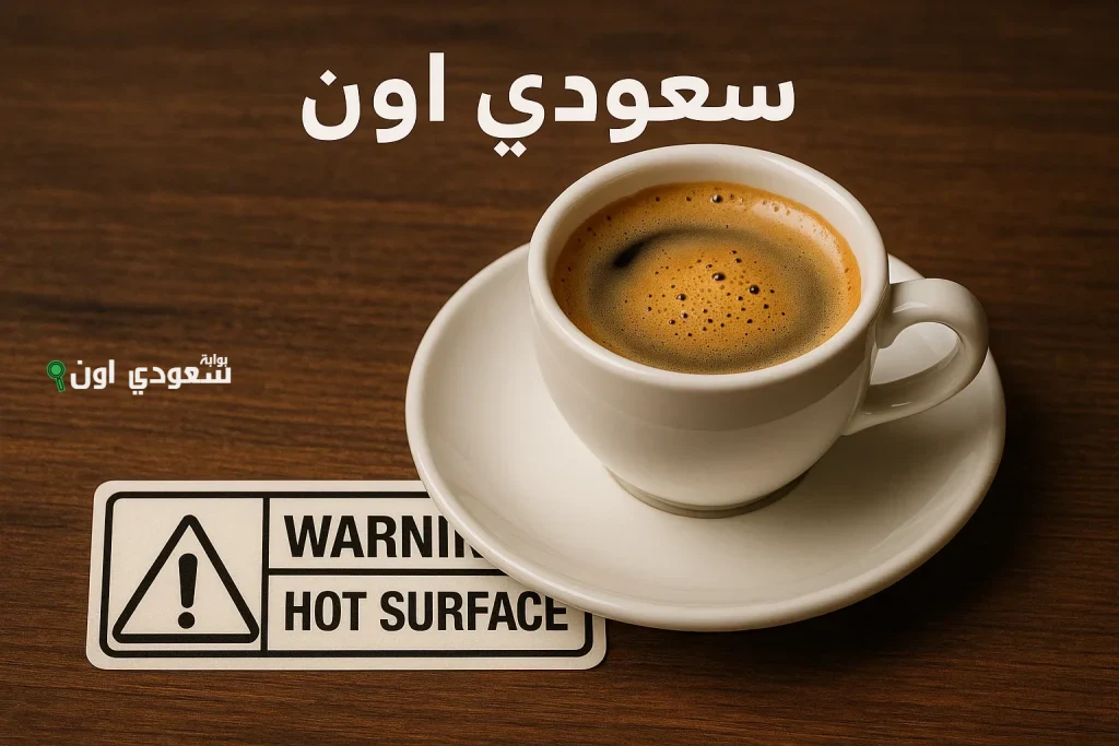 شرب القهوة