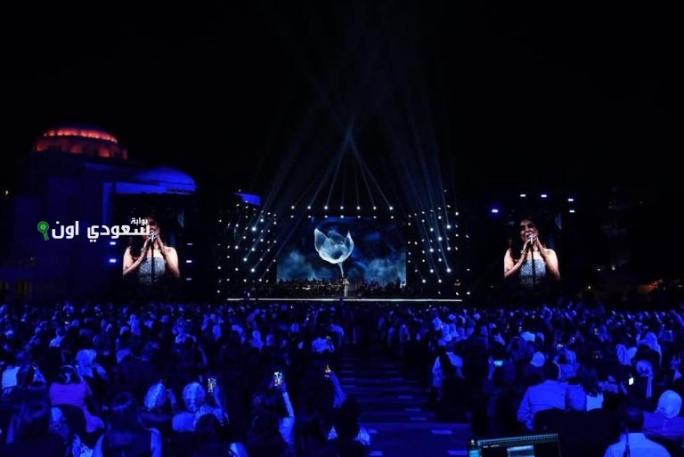 أنغام تقدم حفلاً مكتمل العدد في مشروع ليالى مصر